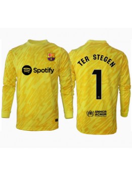 Barcelona Ter Stegen #1 Målvakt Replika Hemmakläder 2024-25 Långärmad